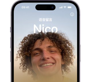 容县苹果15服务站分享iPhone15实时语音留言开启方法 